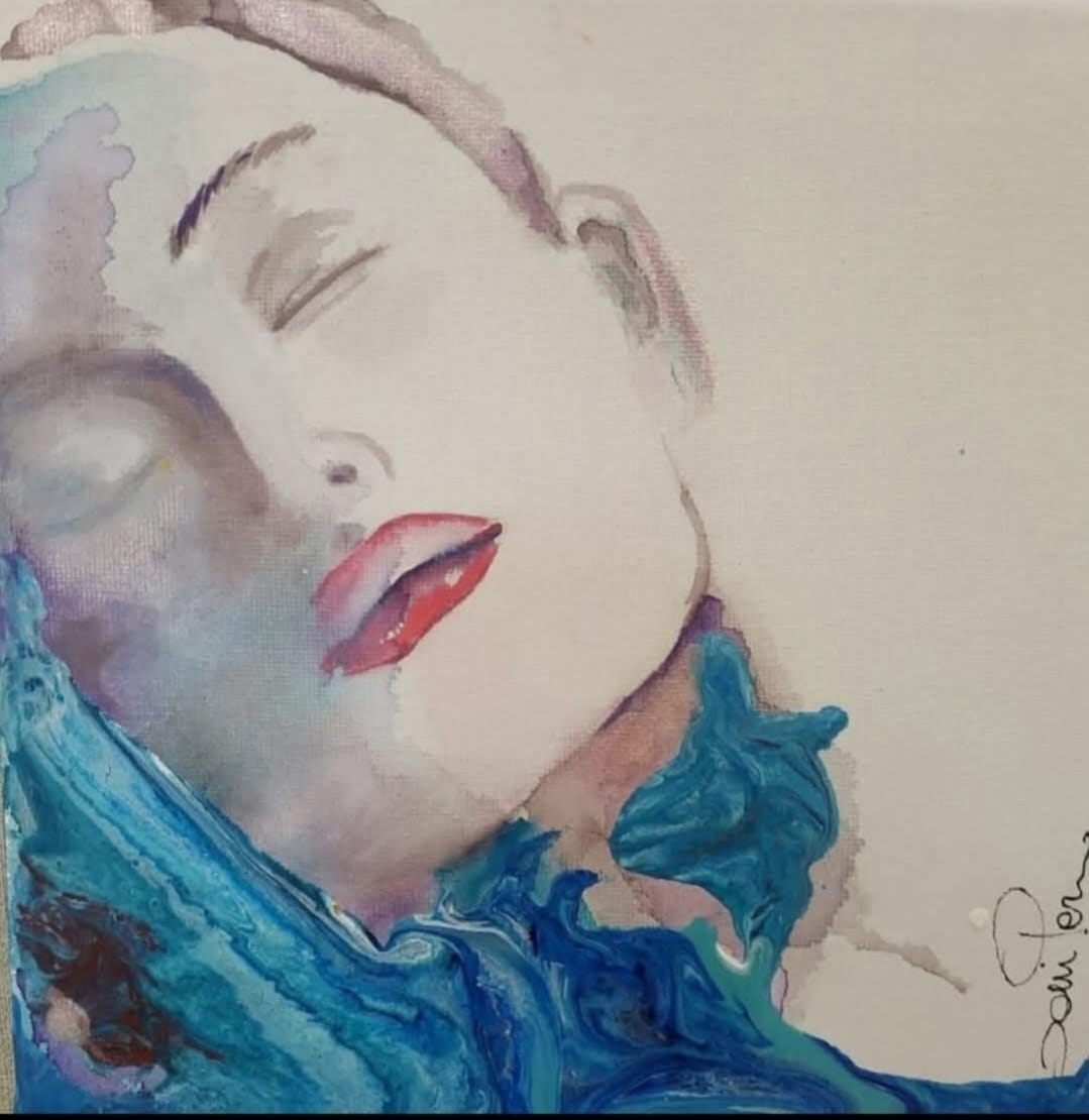 Frammento di luna, opera di Donatella Perno